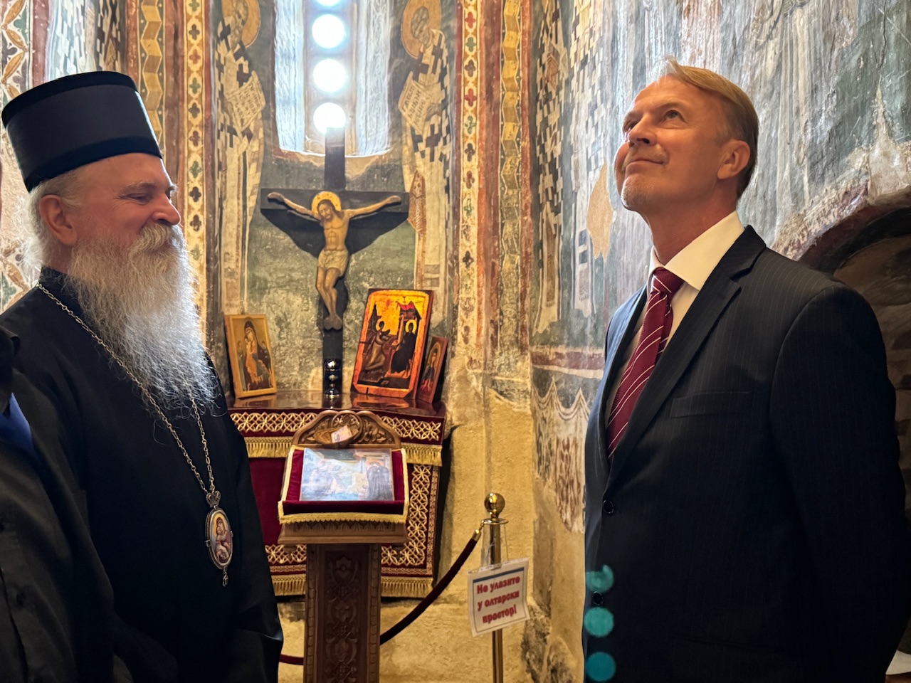 The new European Union Special Representative visits Gračanica ...